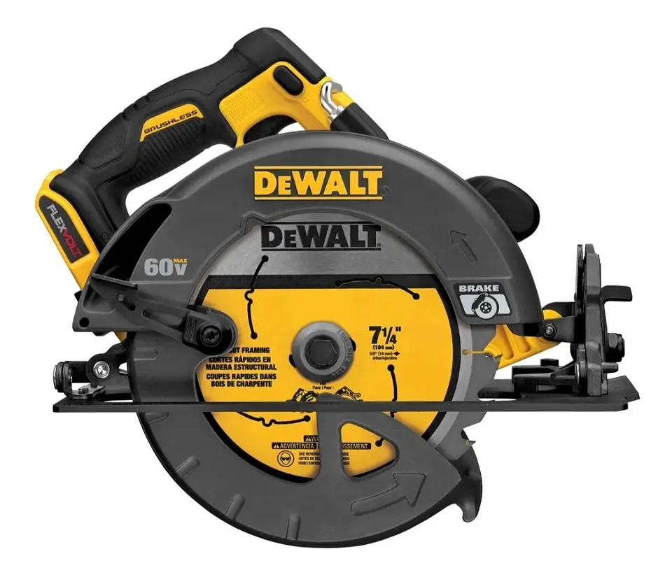 SIERRA CIRCULAR 7 1/4 FLEXVOLT 60V DCS578B-B3 DEWALT 1
