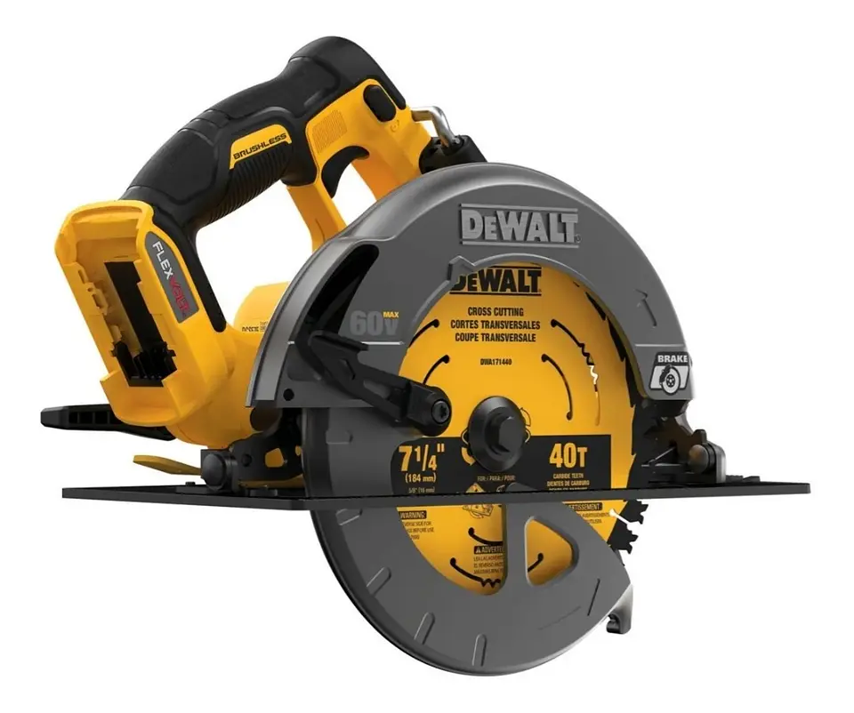 SIERRA CIRCULAR 7 1/4 FLEXVOLT 60V DCS578B-B3 DEWALT 2