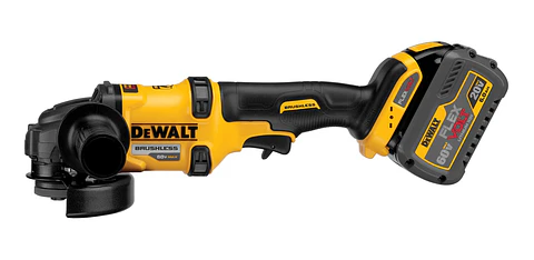 KIT ESMERIL ANGULAR 4 1/2 60V + 2 BAT DCG418T2-B2 DEWALT