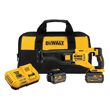 SIERRA SABLE FLEXVOLT 60V + 2 BATERIAS DCS388T2-B2 DEWALT