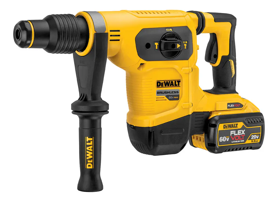 ROTOMARTILLO SDS MAX 60V 5KG DCH481X2-B2C + MALETA DEWALT 2