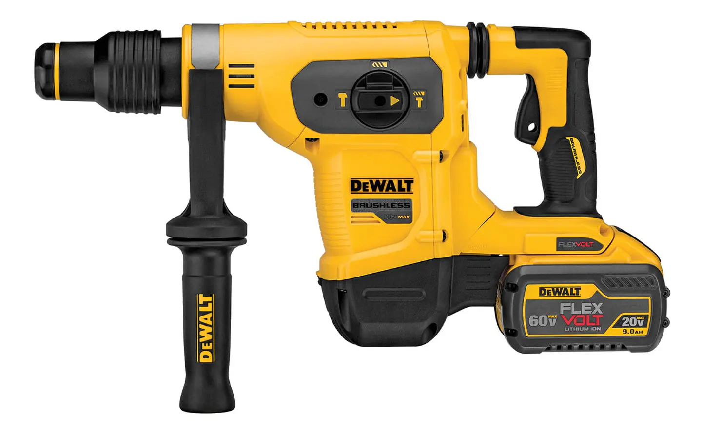 ROTOMARTILLO SDS MAX 60V 5KG DCH481X2-B2C + MALETA DEWALT 3