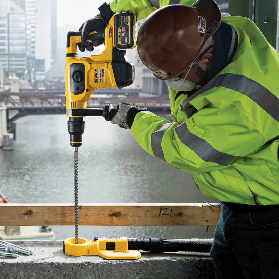 ROTOMARTILLO SDS MAX 60V 5KG DCH481X2-B2C + MALETA DEWALT 6