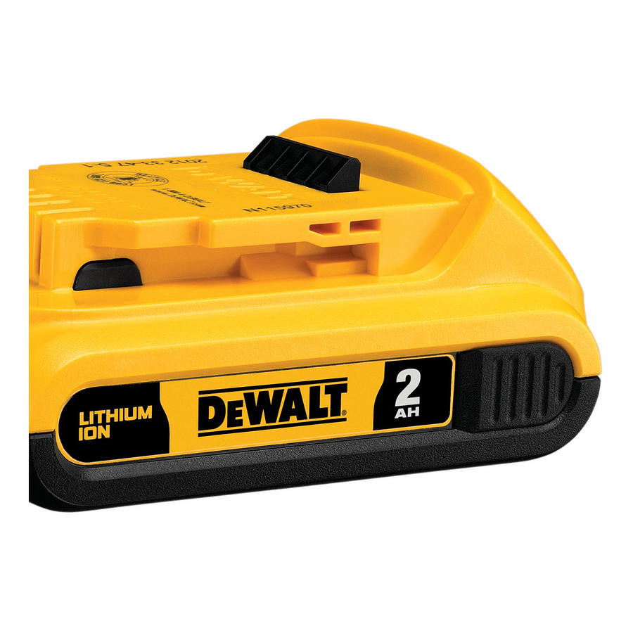 BATERIA ION DE LITIO 20V (2,0 Ah) DCB203-B3 DEWALT