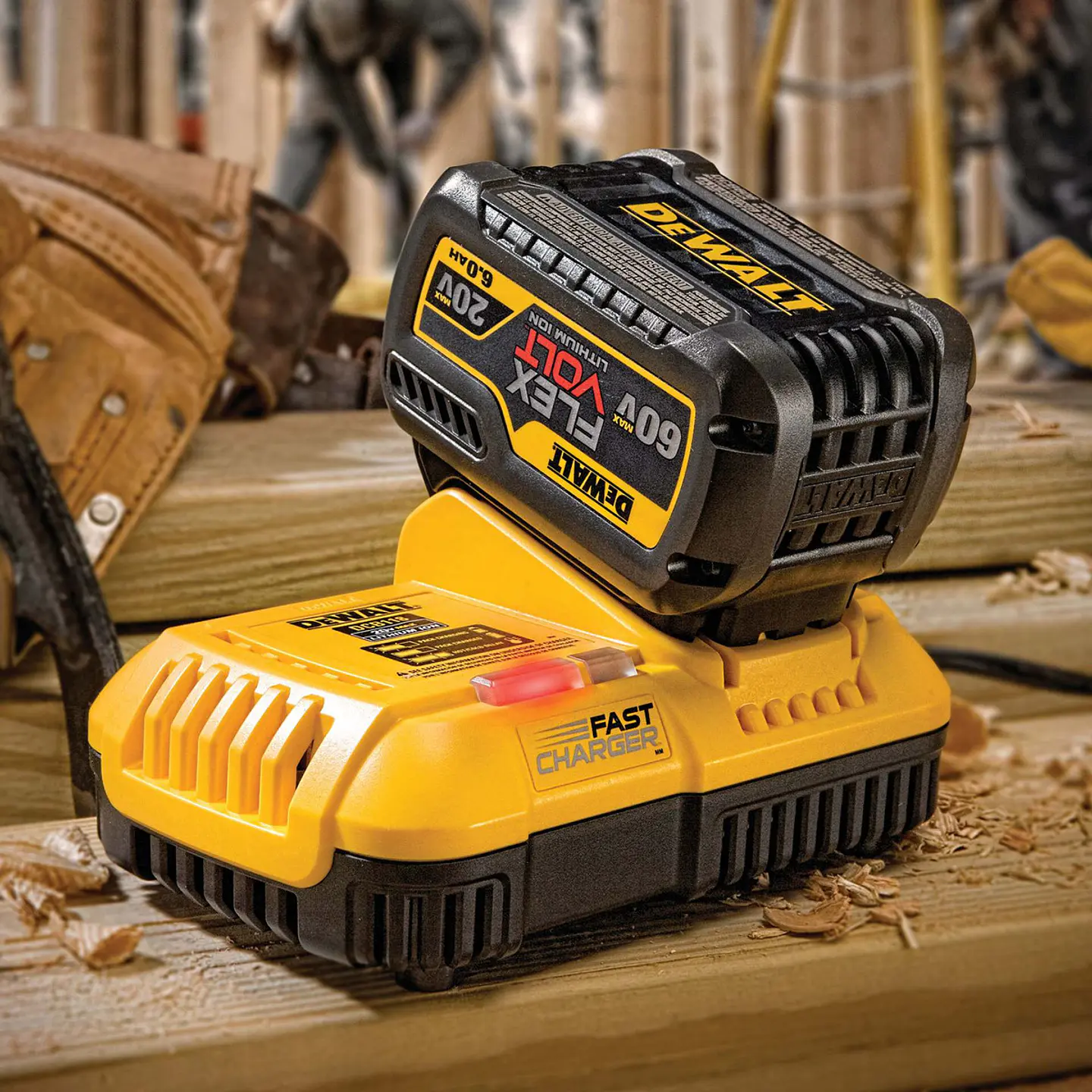 CARGADOR FLEXVOLT ION LITIO 20V/60V DCB118-B2 3