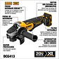 ESMERIL ANGULAR 41/2 20V ( SOLO HERRAMIENTA ) DCG413B DEWALT  - Miniatura 2