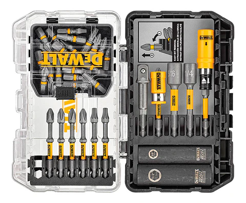 SET 35 PIEZAS ATORNILLAR MAX IMPACT TOUGHCASE  DEWALT