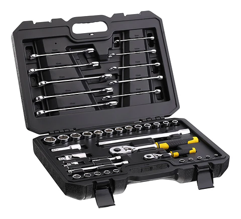 SET MECANICO 41 PIEZAS LLAVES Y DADOS MOD STMT82832-1 STANLEY