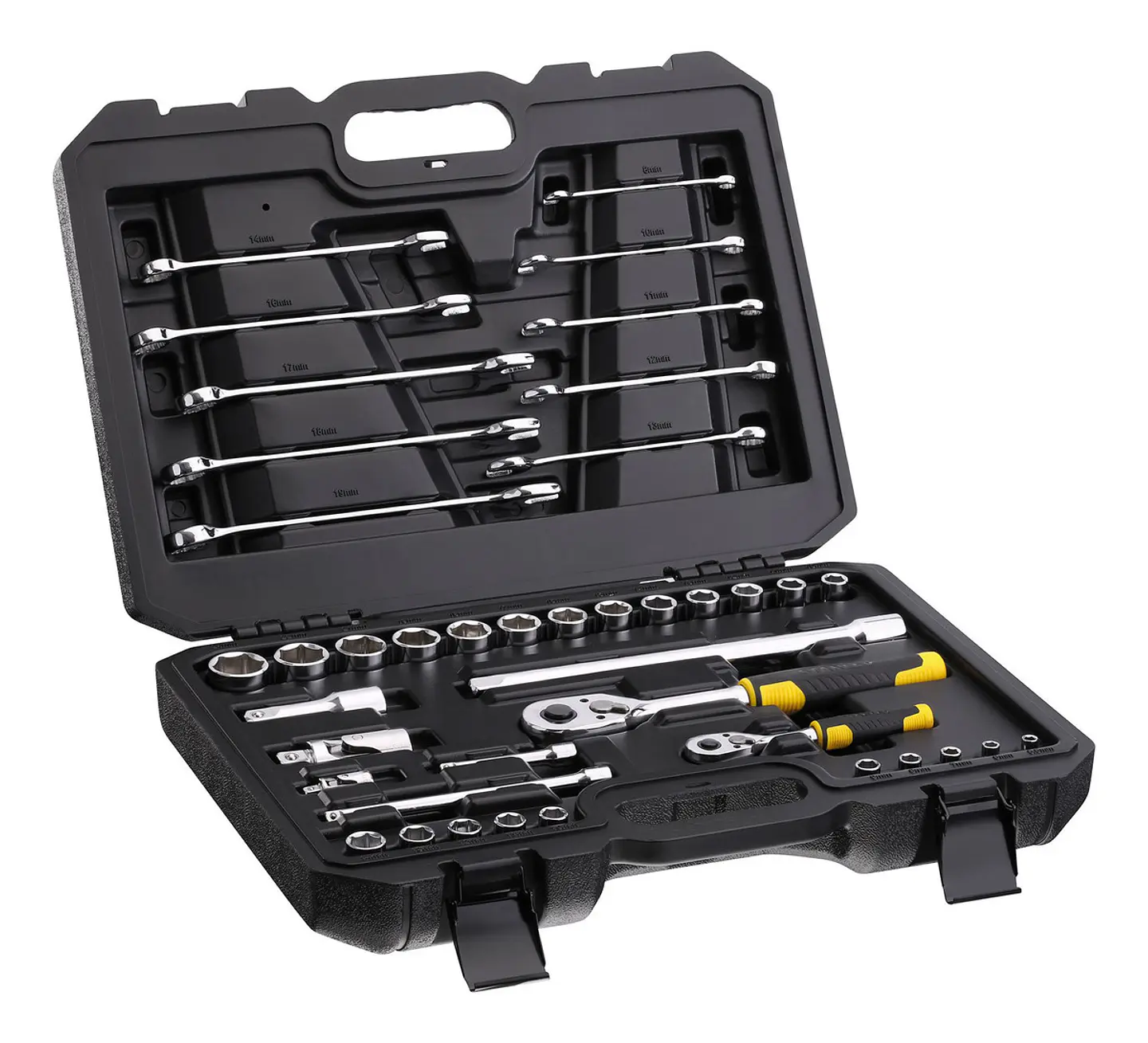 SET MECANICO 41 PIEZAS LLAVES Y DADOS MOD STMT82832-1 STANLEY 1