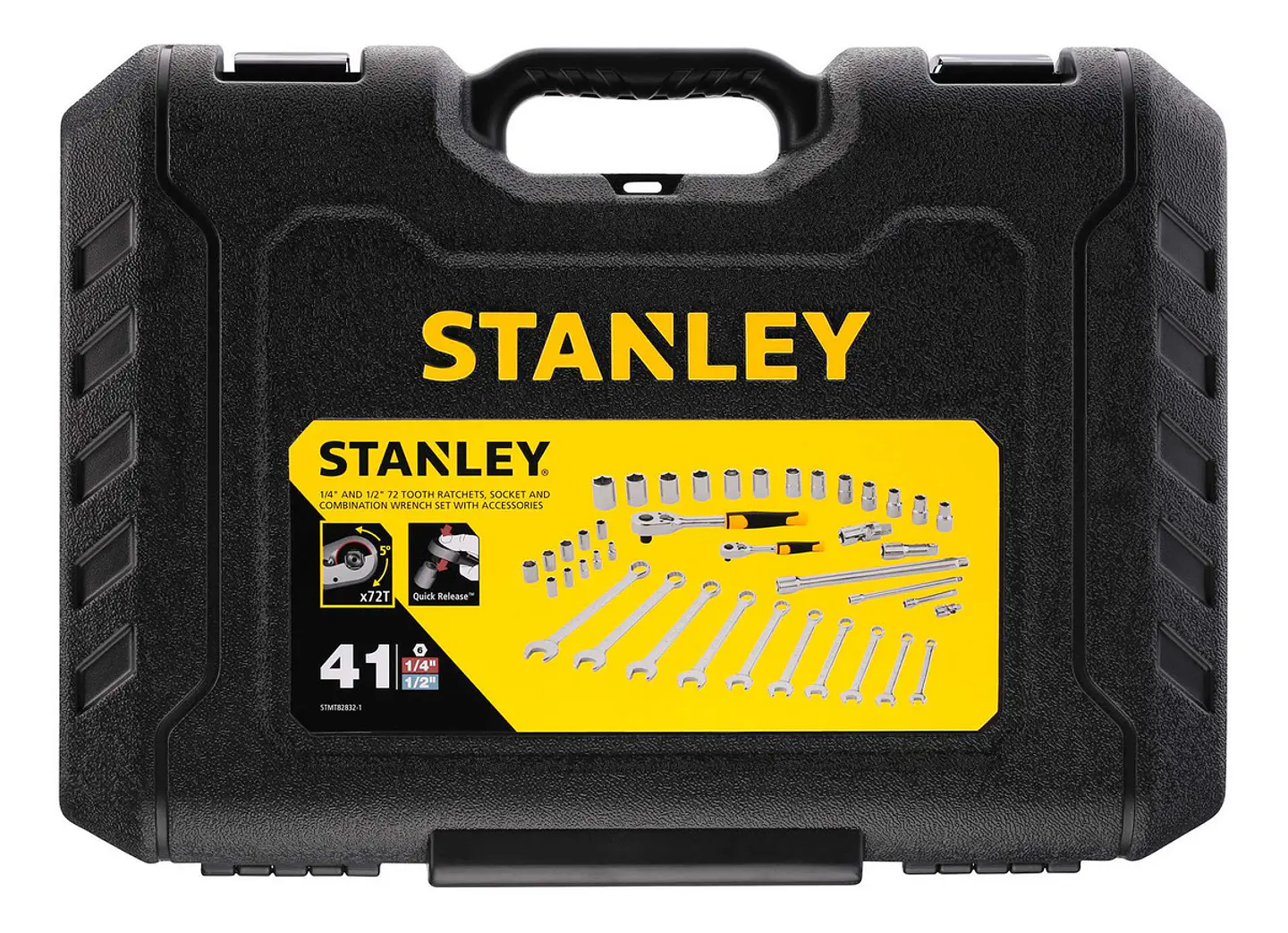 SET MECANICO 41 PIEZAS LLAVES Y DADOS MOD STMT82832-1 STANLEY 2