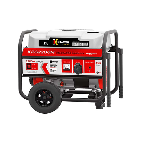 GENERADOR A GASOLINAS 2,2 KVA KRG2200M KRAFTER 
