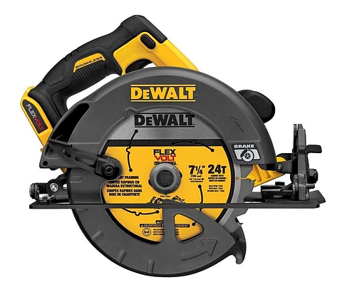 KIT SIERRA CIRCULAR 7 1/4 60V + 2 BATERIAS DCS578T2 DEWALT