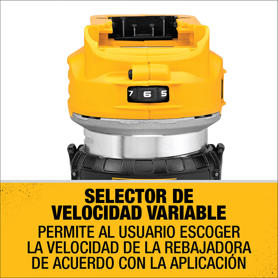 FRESADORA COMPACTA 20V BRUSHLESS S/BATERIA DCW600B DEWALT