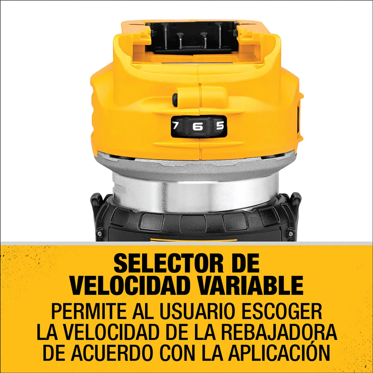 FRESADORA COMPACTA 20V BRUSHLESS S/BATERIA DCW600B DEWALT 3