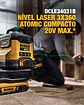 LASER MULTILINEA ATOMIC 3x360 VERDE ( S/BATERIA )  DCLE34031B DEWALT - Miniatura 1