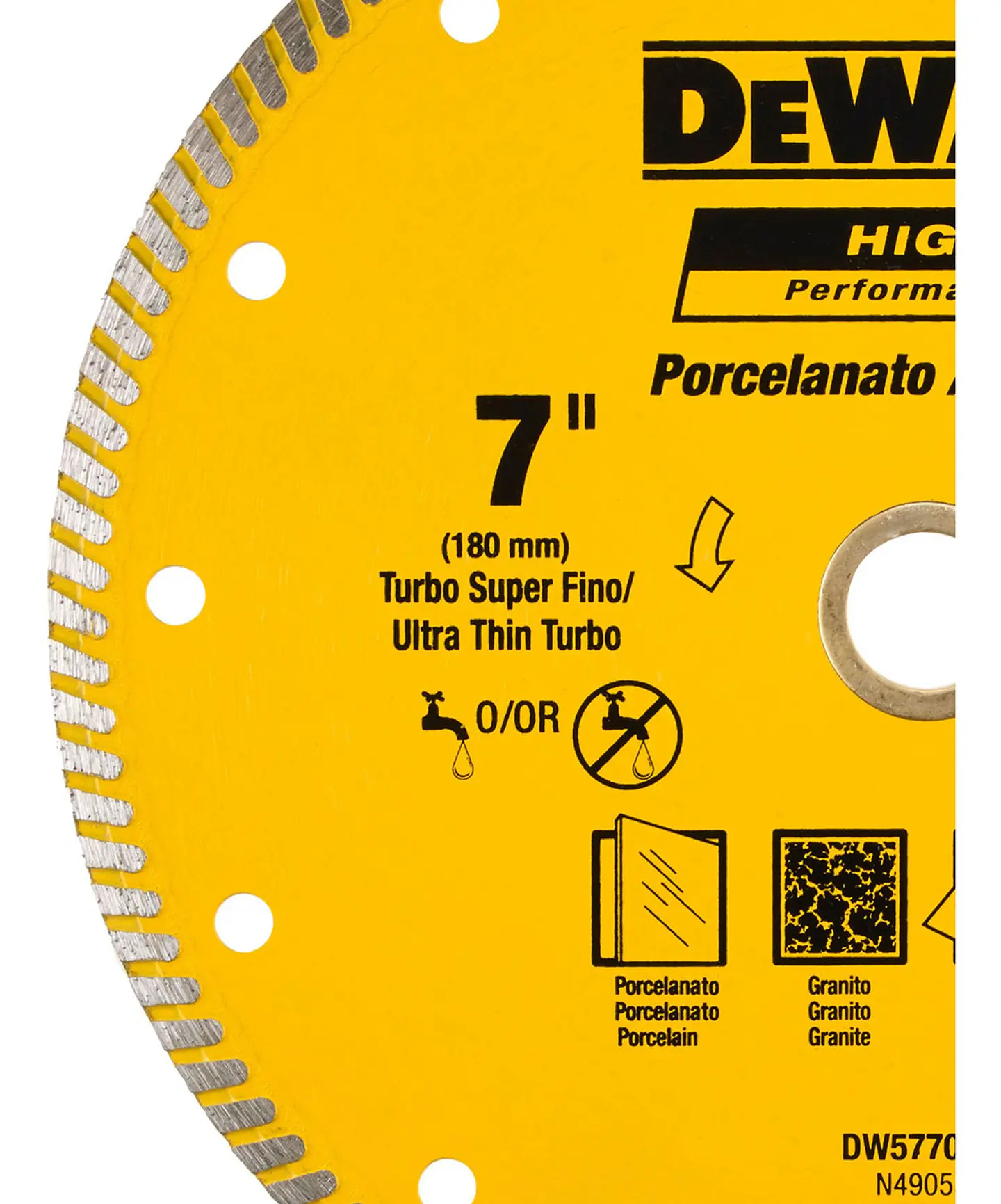 DISCO DIAMANTADO RANURADO 7