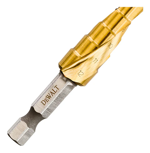 BROCA ESCALONADA 6-7-8-9-10-11-12 MM DT5026-QZ DEWALT