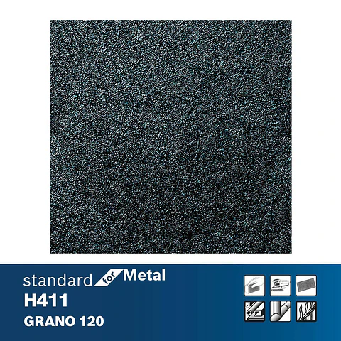 LIJA MANUAL PARA METAL (Blue for METAL) 225x275 G120 BOSCH