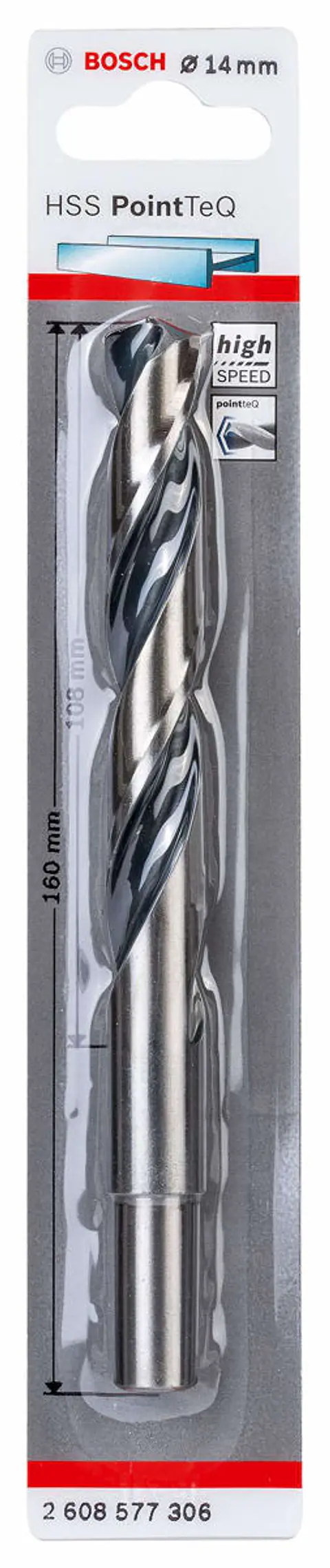 BROCAS PARA METAL HSS POINTTEQ 14 MM BOSCH