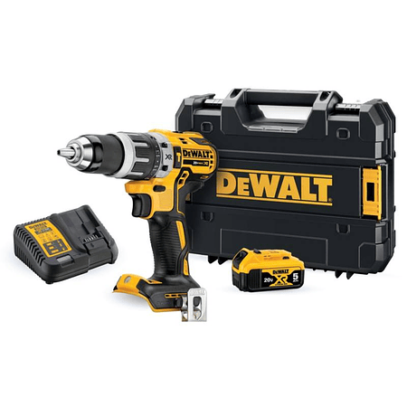 TALADRO PERCUTOR INALAMBRICO 13mm XR 20v DCD796P1 DEWALT 