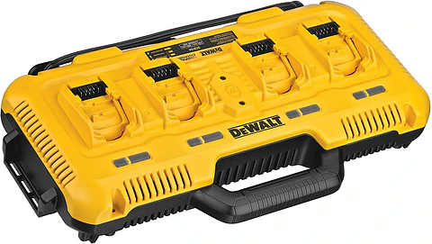 CARGADOR MULTIPLE 4 PUERTOS 12V/20V/60V DCB104 DEWALT