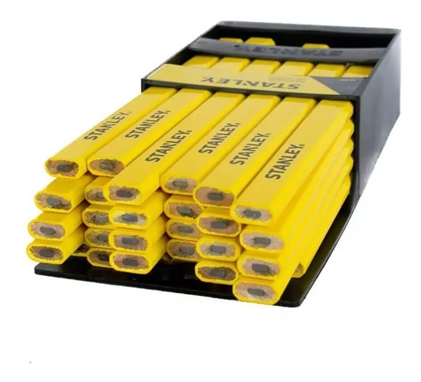LAPIZ PARA CARPINTERO DE GRAFITO N2 ( CAJA 72 UN ) STANLEY 4