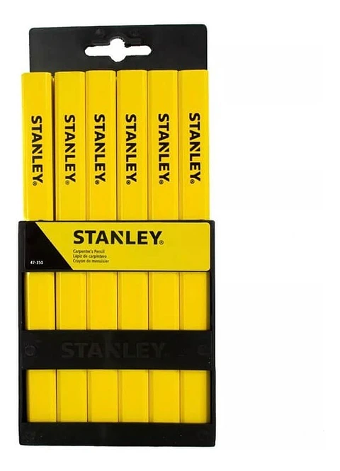 LAPIZ PARA CARPINTERO DE GRAFITO N2 ( CAJA 72 UN ) STANLEY
