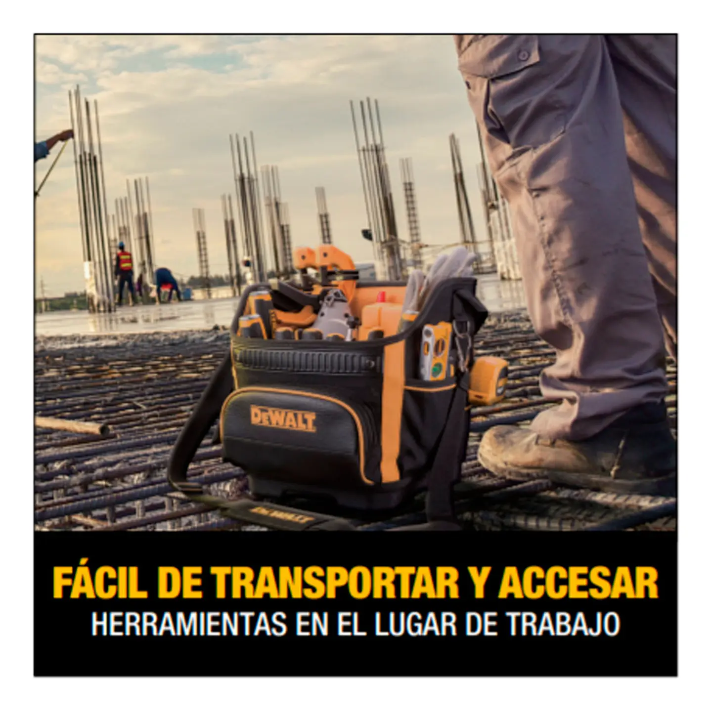 BOLSO DE HERRAMIENTAS 300mm 20 BOLSILLOS DWST83488-LA DEWALT 6