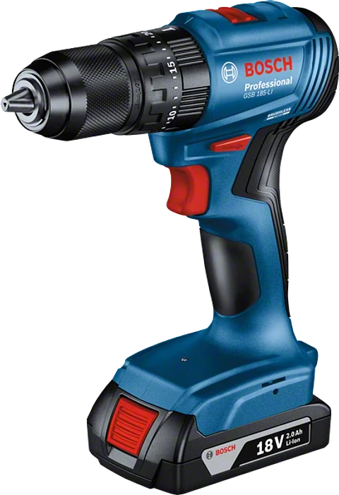 TALADRO/ATORNILLADOR BRUSHLESS 18V GSB 185-LI 1B BOSCH