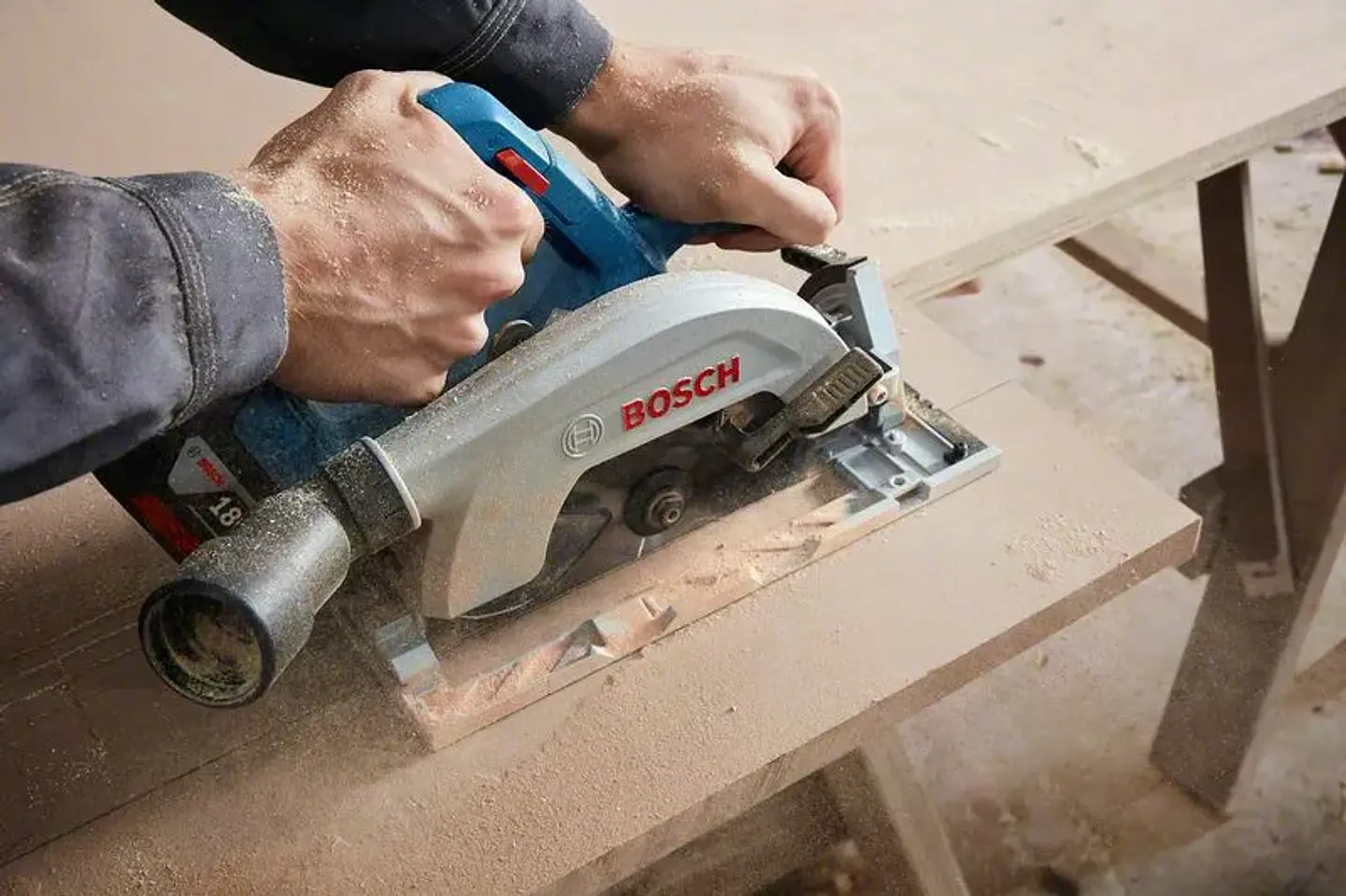 SIERRA CIRCULAR INALÁMBRICA GKS 185-LI PROFESSIONAL BOSCH 5
