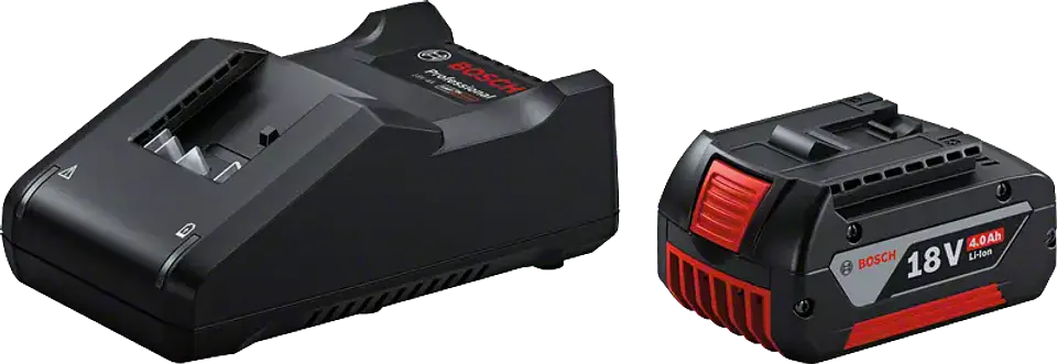KIT BATERÍA GBA 18V 4.0AH + CARGADOR GAL 18V-40 PROFESSIONAL BOSCH 1