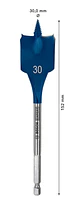 BROCA PLANA 30MM x 152MM SELF CUT SPEED BOSCH - Miniatura 2