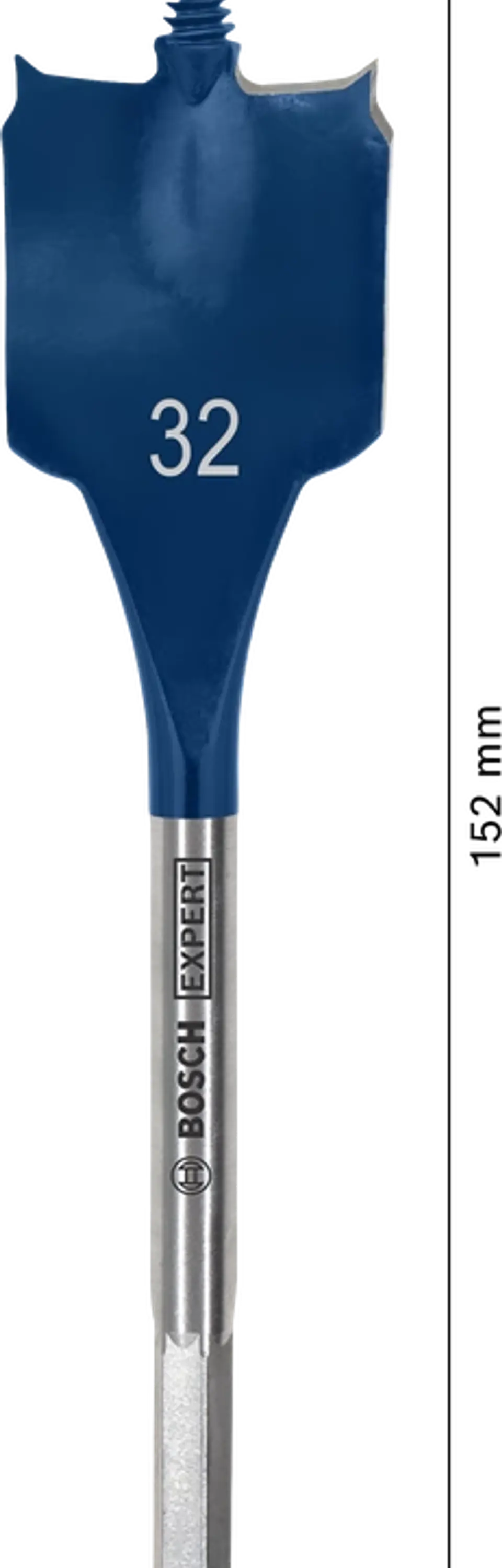 BROCA PLANA 32MM x 152MM SELF CUT SPEED BOSCH 2