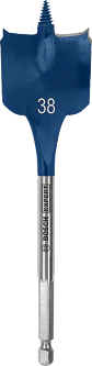 BROCA PLANA 38MM x 152MM SELF CUT SPEED BOSCH - Miniatura 2