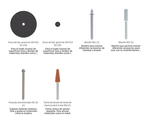 JUEGOS DE ACCESORIOS MULTIUSOS DREMEL® DE 160 PIEZAS (710)