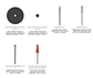 JUEGOS DE ACCESORIOS MULTIUSOS DREMEL® DE 160 PIEZAS (710) - Miniatura 2