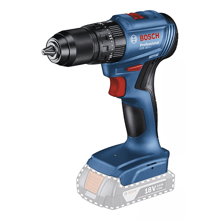 TALADRO INALAMBRICO DE 13MM GSB 185-LI 18V BRUSHLESS BOSCH