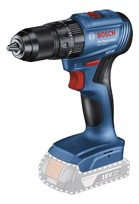 TALADRO INALAMBRICO DE 13MM GSB 185-LI 18V BRUSHLESS BOSCH