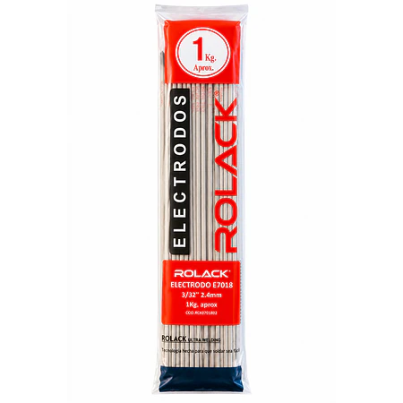 ELECTRODO ROLACK E7018 3/32” (2,4 mm) – BOLSA 1 KG