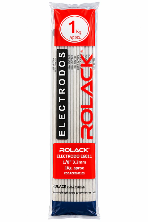 ELECTRODO ROLACK E6011 1/8”” (3,2 mm) – BOLSA 1 KG