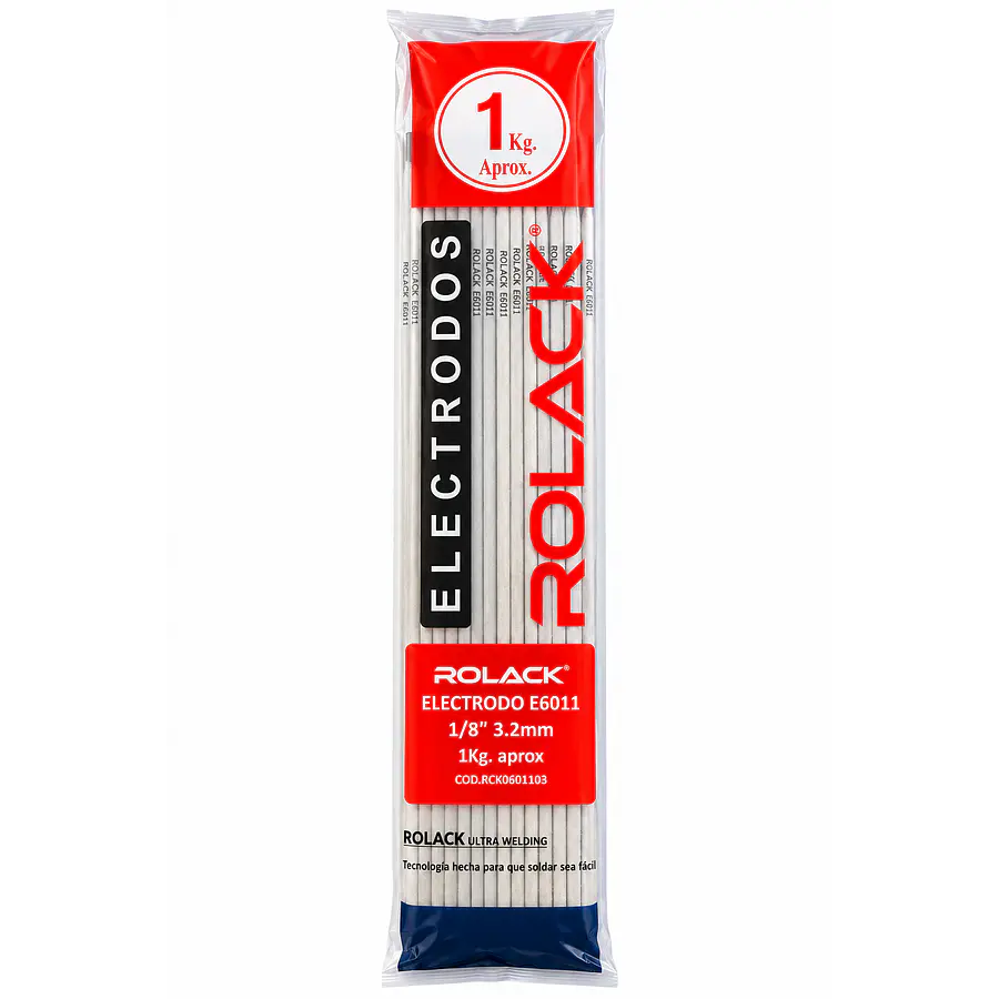 ELECTRODO ROLACK E6011 1/8”” (3,2 mm) – BOLSA 1 KG