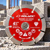 DISCO DIAMANTADO SEGMENTADO ROLACK 4½” (115 MM) – SEGMENTOS DE 10 MM PARA HORMIGÓN Y MAMPOSTERÍA 