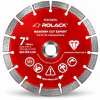 DISCO DIAMANTADO SEGMENTADO ROLACK 7” (180 MM) – SEGMENTOS DE 10 MM PARA HORMIGÓN Y MAMPOSTERÍA