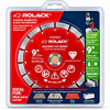 DISCO DIAMANTADO SEGMENTADO ROLACK 9” (230 MM) – SEGMENTOS DE 10 MM PARA HORMIGÓN Y MAMPOSTERÍA