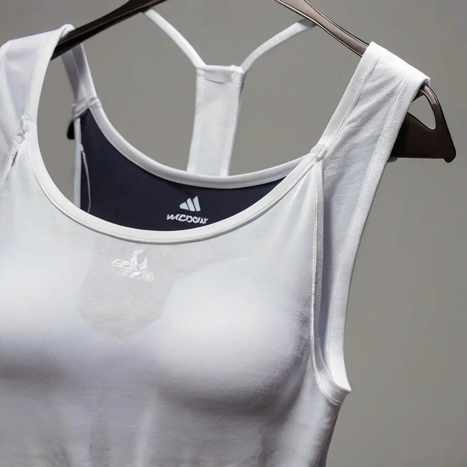 Camiseta de mujer sin mangas transpirable 4