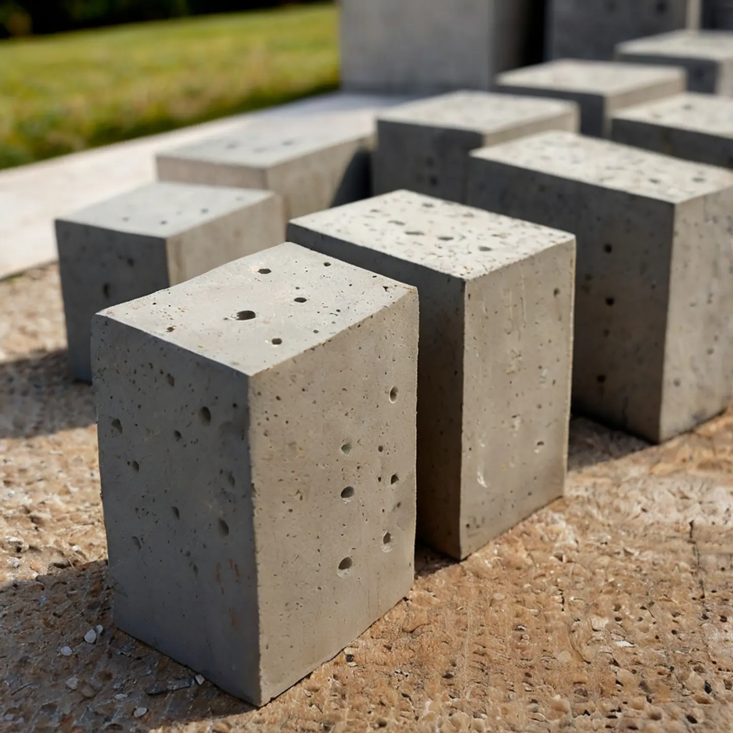 High Density Concrete Blocks 2