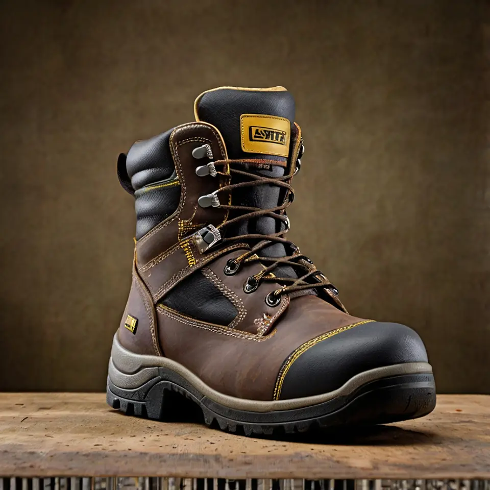 Safety Boots with Reinforced Steel Toe Cap 4