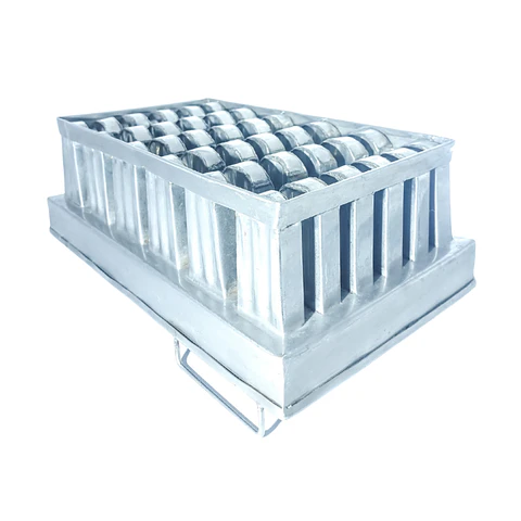 Molde para paleta acanalada x36 unidades