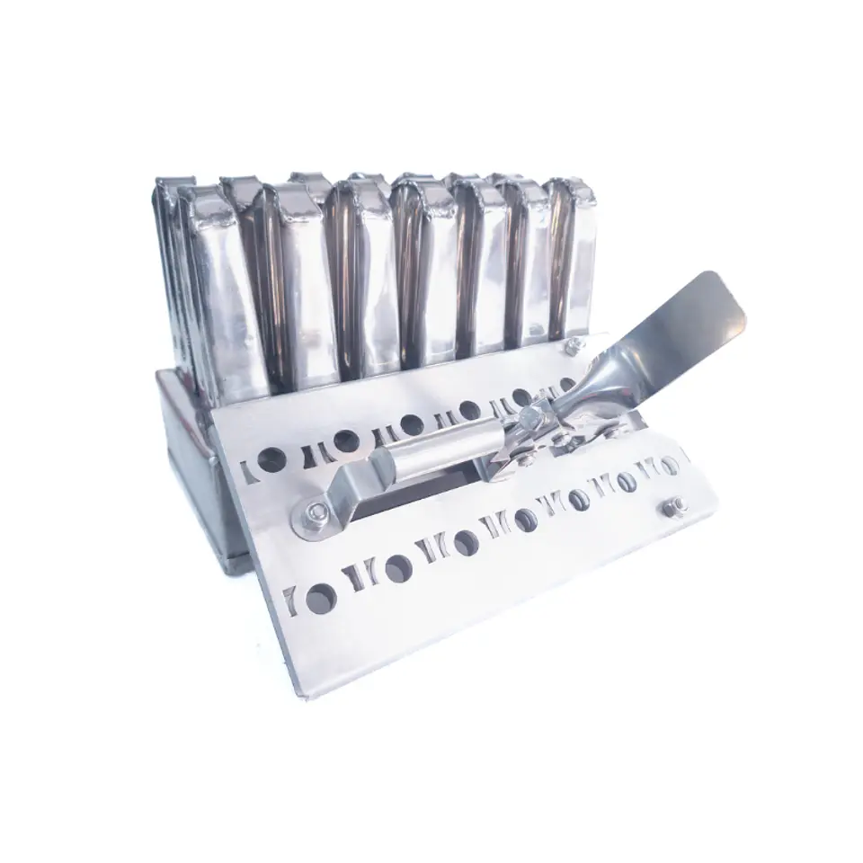 Molde para paleta acanalada x14 unidades 3