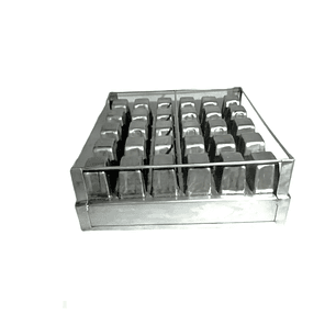 Moldes para paletas cuadradas troqueladas x30 unidades